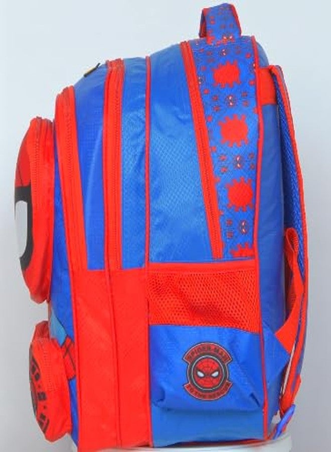 STRIDERS Spiderman School Bag for Kids Spacious Durable Rolling Backpack with Padded Comfortable Straps & Fun Design Perfect for School Travel & Play (16 Inch) - Image 3
